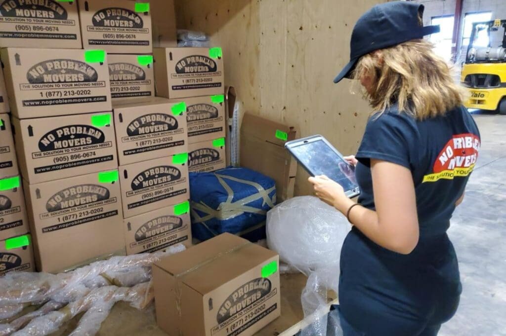 inventory update on ipad for storage