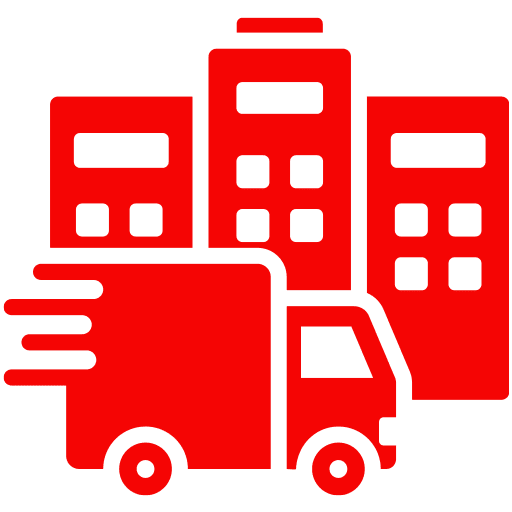 Commercial moving services icon for office relocation
